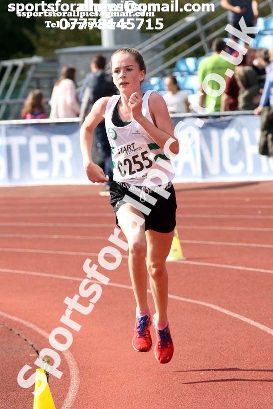 Girls under-15s  Northern 3 Stage Road Relay, SportsCity, Manchester. Photo: David T. Hewitson/Sports for All Pics